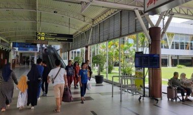 Bandara SSK II Pekanbaru Perbolehkan Penumpangnya Tak Pakai Masker
