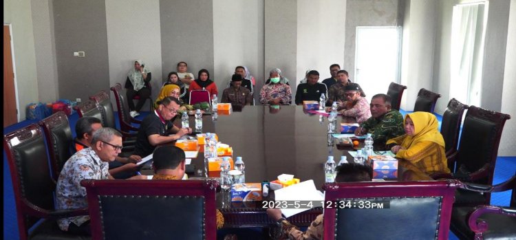 Pimpin Rapat Persiapan Manasik Haji, Bupati Rohil Minta OPD Terkait Berkoordinasi