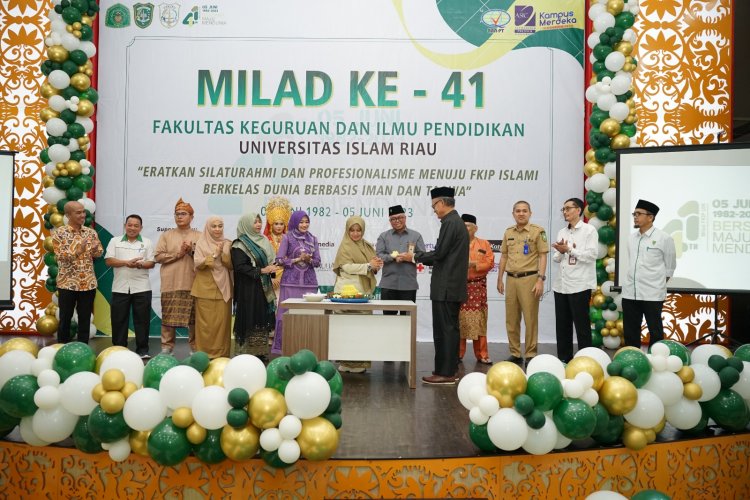 Milad FKIP UIR ke-41 Usung Semangat Bersama Maju dan Mendunia