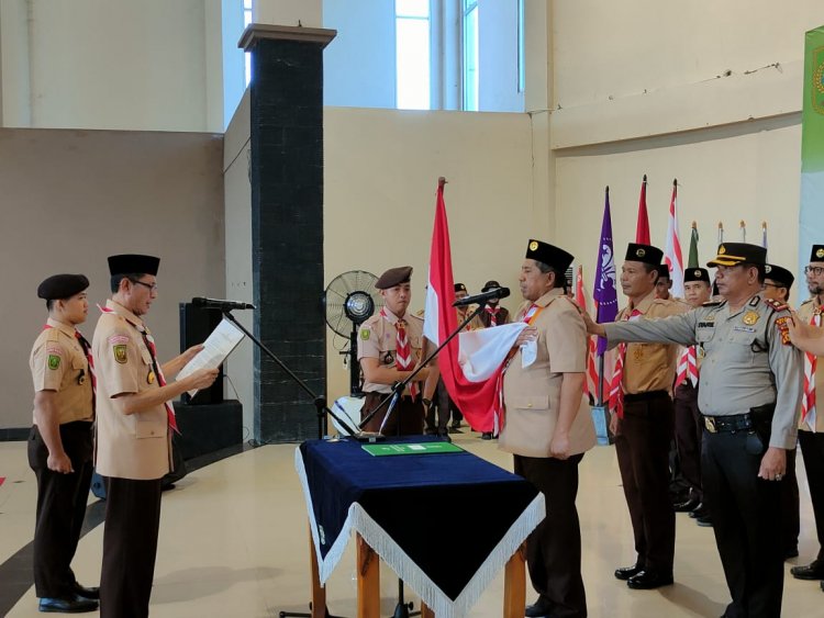 Lantik Mabicab Siak, Kakwarda Riau Apresiasi Prestasi Siak di Bidang Kepramukaan