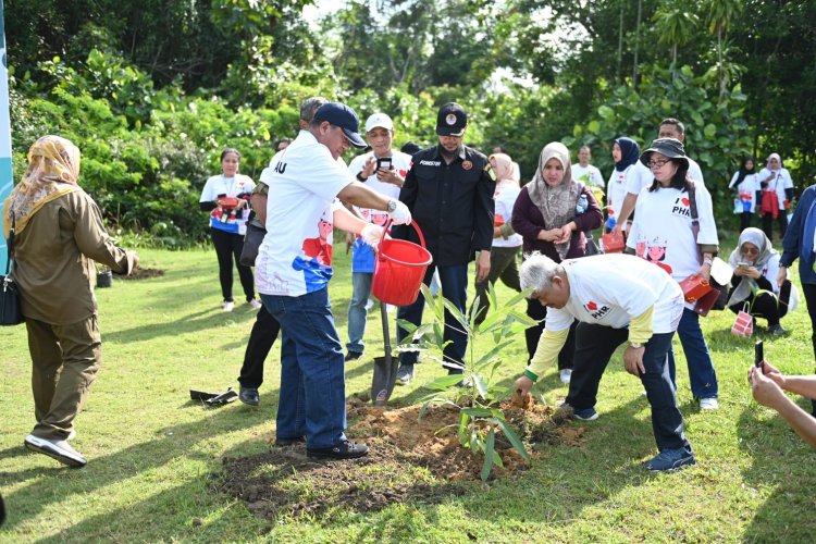 Upaya Nyata Pekerja Pertamina Hulu Rokan Ajak Pelajar Lestarikan Lingkungan Hidup