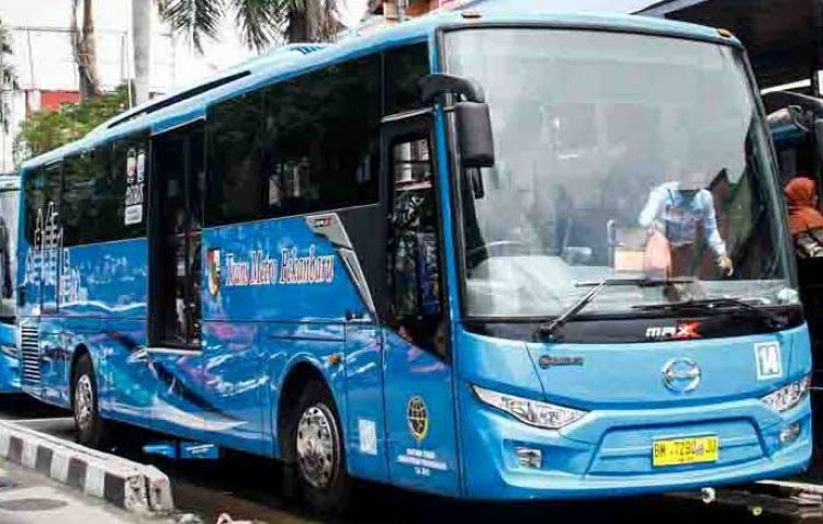 Semarak Hari Jadi ke-239 Pekanbaru, Naik Bus TMP Gratis Tiga Hari