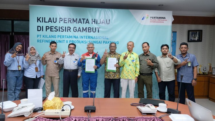 PT KPI Unit Sungai Pakning Gandeng PSPI Unilak Petakan dan Kaji Dampak Sosial - Lingkungan