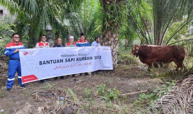 Pertamina Subholding Upstream Salurkan Ratusan Hewan Kurban ke Seluruh Indonesia