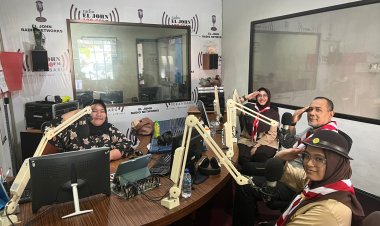 Talkshow Kwarda Riau di Radio El Jhon, Pramuka Riau Siap Ikuti Jambore Dunia ke-25 di Korsel
