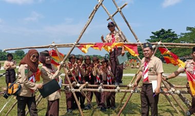 Peringati Hari Pramuka ke-62, Saka Dirgantara RSN Gelar Lomba Pramuka G/T se-Pekanbaru dan Kampar