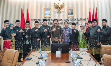 Dikunjungi LAMR, Kementerian ATR/BPN Berjanji Selesaikan Masalah HGU di Riau