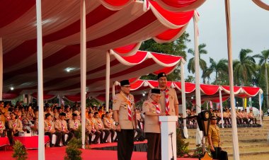 Ini Pesan dan Harapan Wapres Ma'ruf Amin di Hari Pramuka ke-62 dan Raimuna Nasional XII