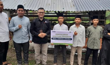 Program Bina Ternak Domba dan Beasiswa Penghafal Quran Dilaunching
