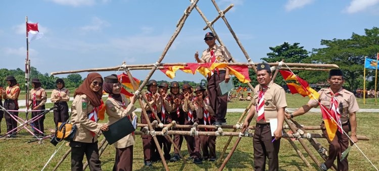 Peringati Hari Pramuka ke-62, Saka Dirgantara RSN Gelar Lomba Pramuka G/T se-Pekanbaru dan Kampar