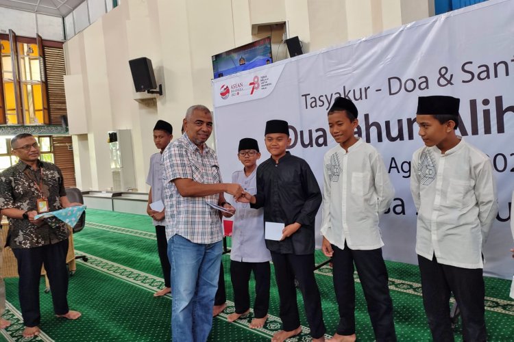 Dua Tahun Alih Kelola Blok Rokan, PHR Gelar Doa Bersama dan Santuni Anak Yatim