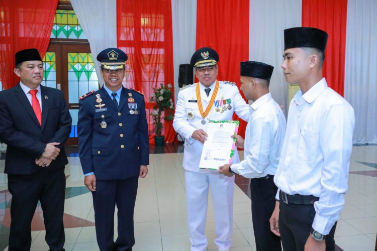 484 Warga Binaan Rutan Kelas II B Siak Dapat Remisi HUT RI ke-78, Ini Pesan Bupati Siak