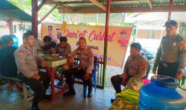 Jumat Curhat Kapolsek Ujung Batu, Warga Keluhkan Anak Punk dan Tipiring