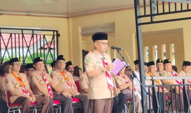 Peringati Hari Pramuka ke-62, Pj Bupati Kampar Minta Tingkatkan Profesionalisme dalam Berkarya