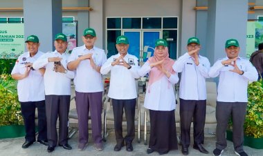 Sekda Rohil Pimpin Apel Siaga Sensus Pertanian Tahun 2023