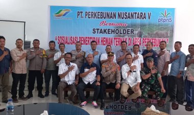 Warga Sekitar PTPN V Diminta Tertibkan Hewan Ternak 