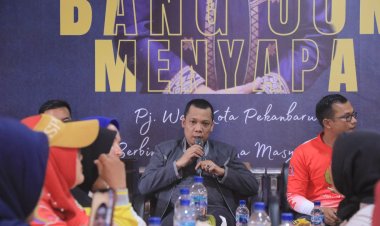 Bang Uun Menyapa Masyarakat Kecamatan Senapelan, Sampaikan Program Unggulan Pemko Pekanbaru