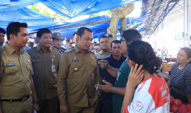 Revitalisasi Pasar Palapa Kota Pekanbaru Ditargetkan Rampung Oktober Nanti