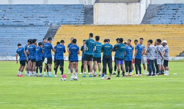PSPS vs Semen Padang FC, PSPS Riau Gelar Latihan Rutin di Stadion Kaharudin Nasution Rumbai, Ini Peta Kekuatan PSPS Riau