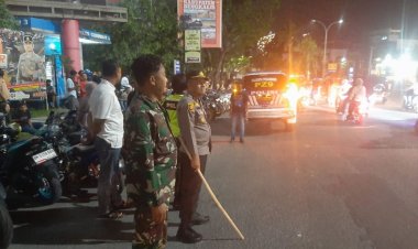 Polsek Bukit Raya Amankan 37 Motor Balap Liar Saat Razia