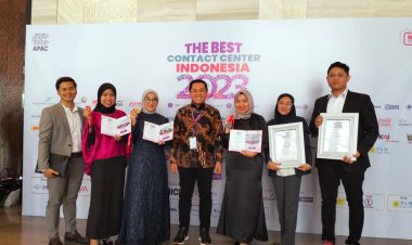 Pegadaian Borong Lima Penghargaan di Ajang The Best Contact Center Indonesia 2023