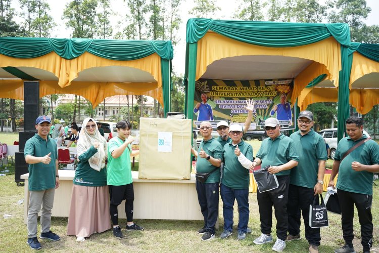 Semarak Milad ke-61 Tahun, UIR Gelar Sivitas dan Hospital Gathering