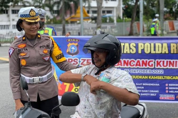 Hari Ini Mulai Operasi Zebra Lancang Kuning di Pekanbaru, Incar Tujuh Pelanggaran Ini