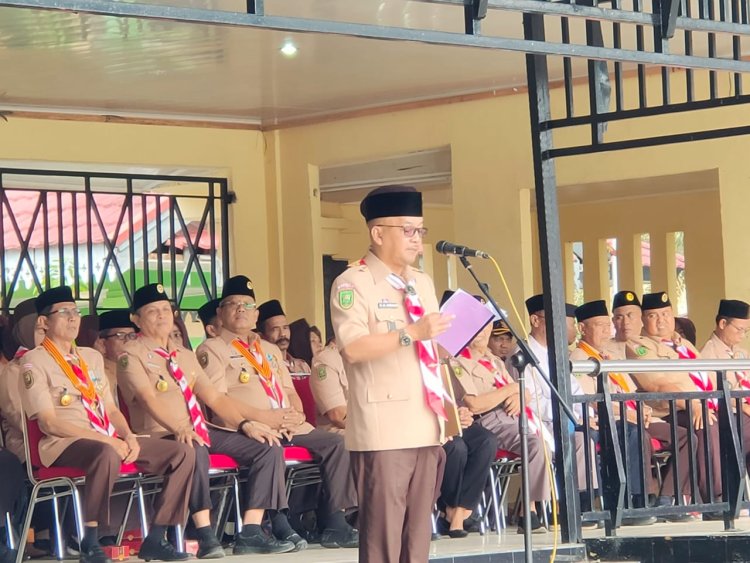 Peringati Hari Pramuka ke-62, Pj Bupati Kampar Minta Tingkatkan Profesionalisme dalam Berkarya