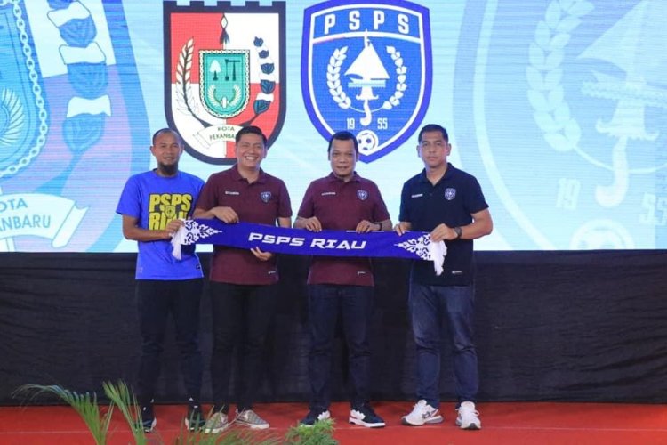 Minta Dukungan dan Doa Masyarakat, Pj Wali Kota Pekanbaru Muflihun Launching Skuad PSPS Riau