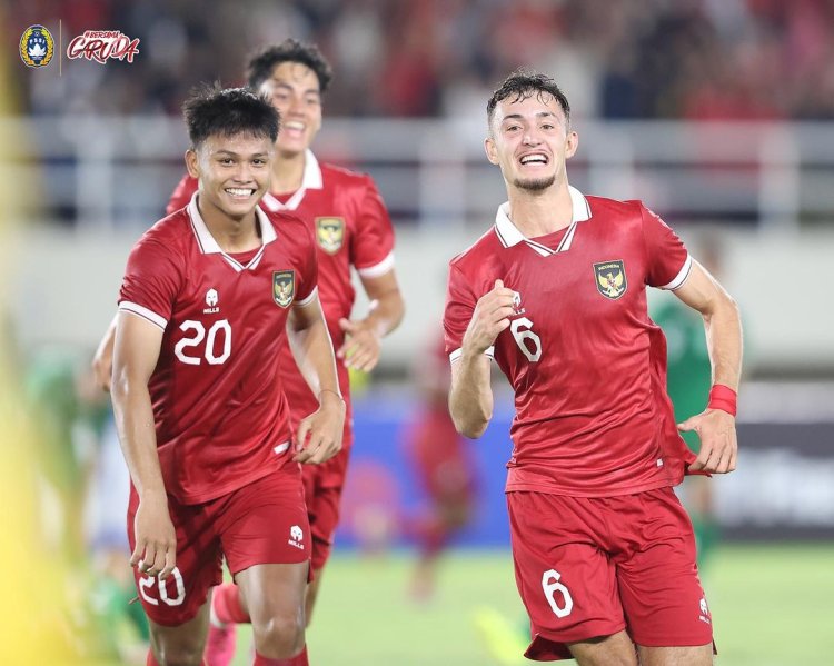 Timnas U-23 Indonesia vs Turkmenistan 2-0, Garuda Muda Cetak Sejarah Lolos ke Final Piala Asia U-23 di Qatar