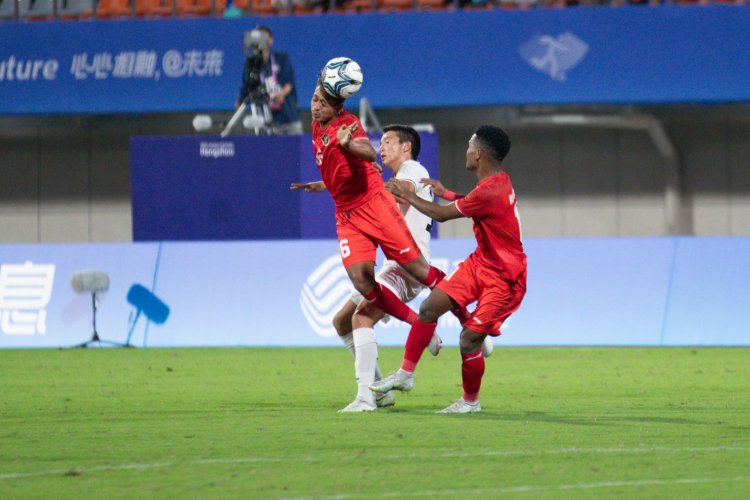 Timnas Indonesia U-24 Vs Kyrgyzstan 2-0, Garuda Muda di Puncak Klasemen, Lihat Keseruannya