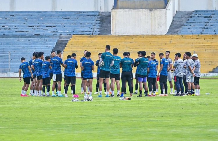 PSPS vs Semen Padang FC, PSPS Riau Gelar Latihan Rutin di Stadion Kaharudin Nasution Rumbai, Ini Peta Kekuatan PSPS Riau