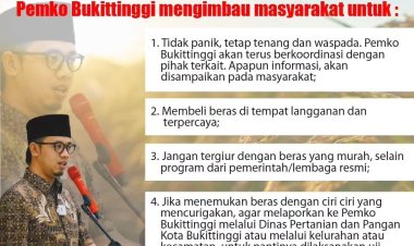 Badan Pangan Nasional Investigasi Dugaan Beras Sintetis di Bukittingi