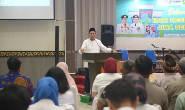 Hari Kesehatan Jiwa Sedunia, Gubri Syamsuar: Penderita Penyakit Jiwa Berhak Dapatkan Pelayanan Pengobatan yang Baik