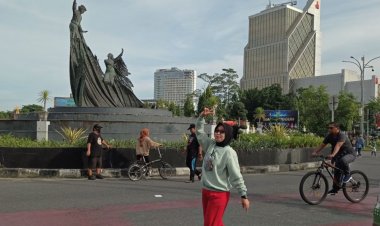 Car Free Day Pekanbaru Ditiadakan Pagi Ini, Polda Riau Gelar Simulasi Pengamanan Pemilu 2024