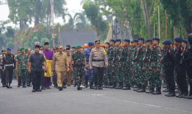 Sambut Pemilu 2024, Polda Riau Gelar Simulasi Sispamkota dalam Rangkaian Operasi Mantap Brata Lancang Kuning 2023-2024