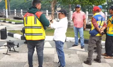 Tim KKJTJ Kementerian PUPR Uji Kelaikan Jembatan Siak dan Dua Flyover di Pekanbaru