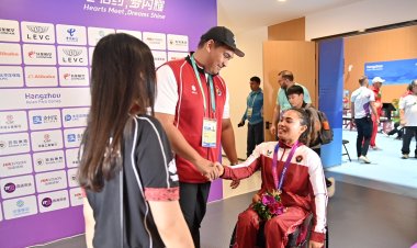 Indonesia Masih Peringkat 7 Asian Para Games 2022 Hangzhou, Menpora Dito Optimis Perolehan Medali Sesuai Target