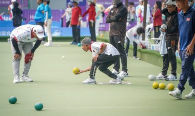 Kacung Setiawan Raih Emas Lawn-Bowls Men's Single B2 di Asian Para Games 2022 Hangzhou