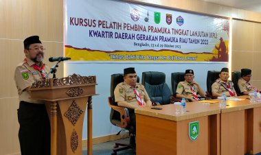 Dari KPL Kwarda Riau, Bupati Bengkalis Berharap Terwujud SDM Berkualitas