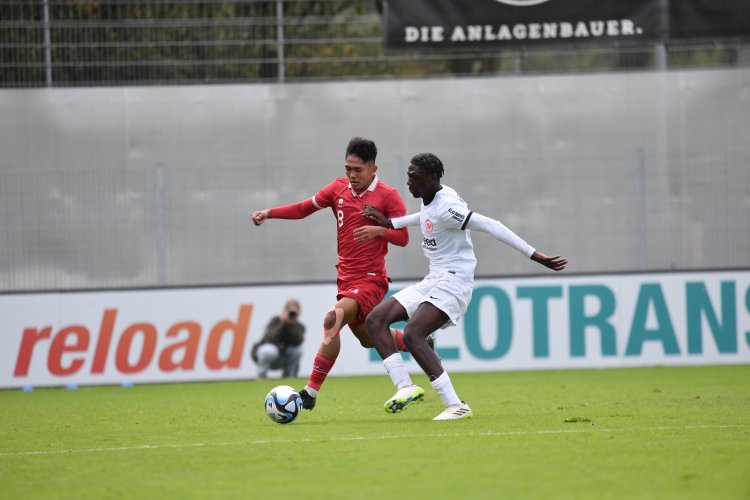 Hasil Timnas U-17 Indonesia vs Eintracht Frankfurt 0-3, Arkhan Kaka dan Nabil Belum Bisa Tembus Pertahanan Lawan