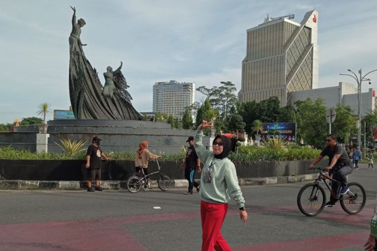 Car Free Day Pekanbaru Ditiadakan Pagi Ini, Polda Riau Gelar Simulasi Pengamanan Pemilu 2024