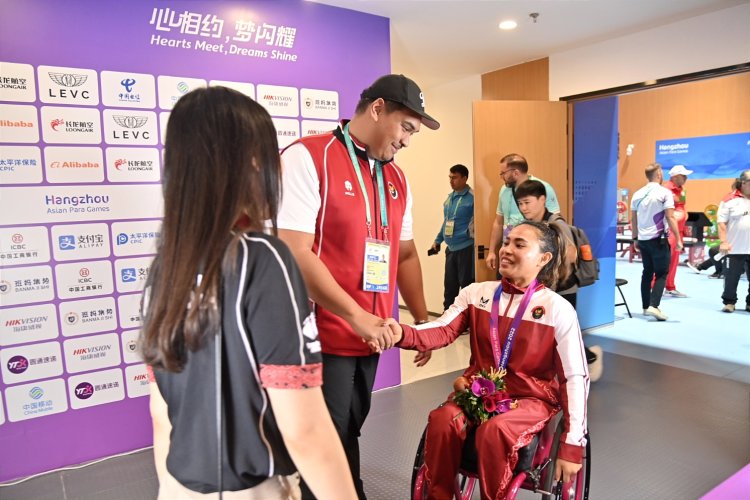 Indonesia Masih Peringkat 7 Asian Para Games 2022 Hangzhou, Menpora Dito Optimis Perolehan Medali Sesuai Target