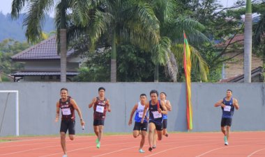 9 Lomba Cabor Atletik Porwil Sumatra XI Akan Bertanding Hari Ini di Stadion Tuanku Tambusai Bangkinang