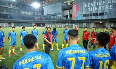 Hasil Tim U-18 SKO Kemenpora vs Tampines Rovers FC 0-0, Tendangan M Dustin Sukmana Wijaya Nyaris Berbuah Gol
