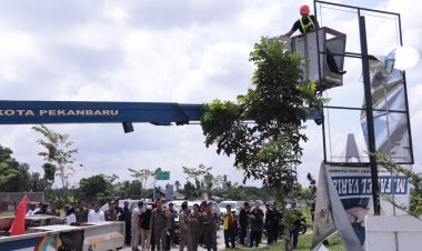 Sepekan, Bawaslu Pekanbaru Turunkan 2462 APK