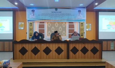 Setda Rohil Gelar Workshop Penyusunan Peta Probis Tahun 2023