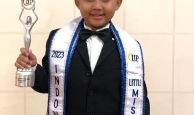 Alif Akbar Diesa Siswa MIN 1 Indragiri Hilir Raih Juara Mister Global Indonesia Tahun 2023