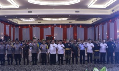 Pj Walikota Pekanbaru Hadiri Silaturahmi Kebangsaan Bersama Wakapolri