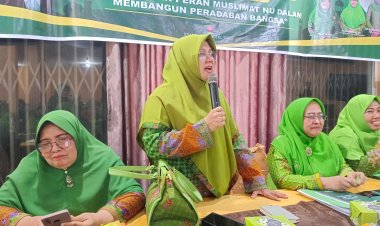 Aklamasi, Dr Afni Z Pimpin Muslimat NU Kabupaten Siak Periode 2024-2029